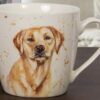 The Leonardo Collection Man's Best Friend Porcelain Mug lab dog
