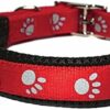 Rosewood Red Reflective Dog Collar 26 x 1''