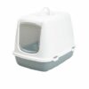 Savic Oscar Hooded Cat Toilet white/blue