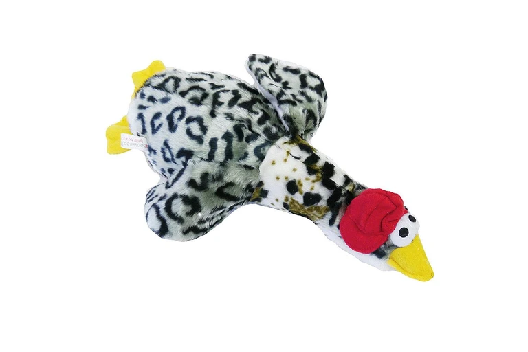 Rosewood Chubleez Quackers Grey Dog Toy