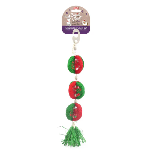 Small Animal Hanging Loofa Garland