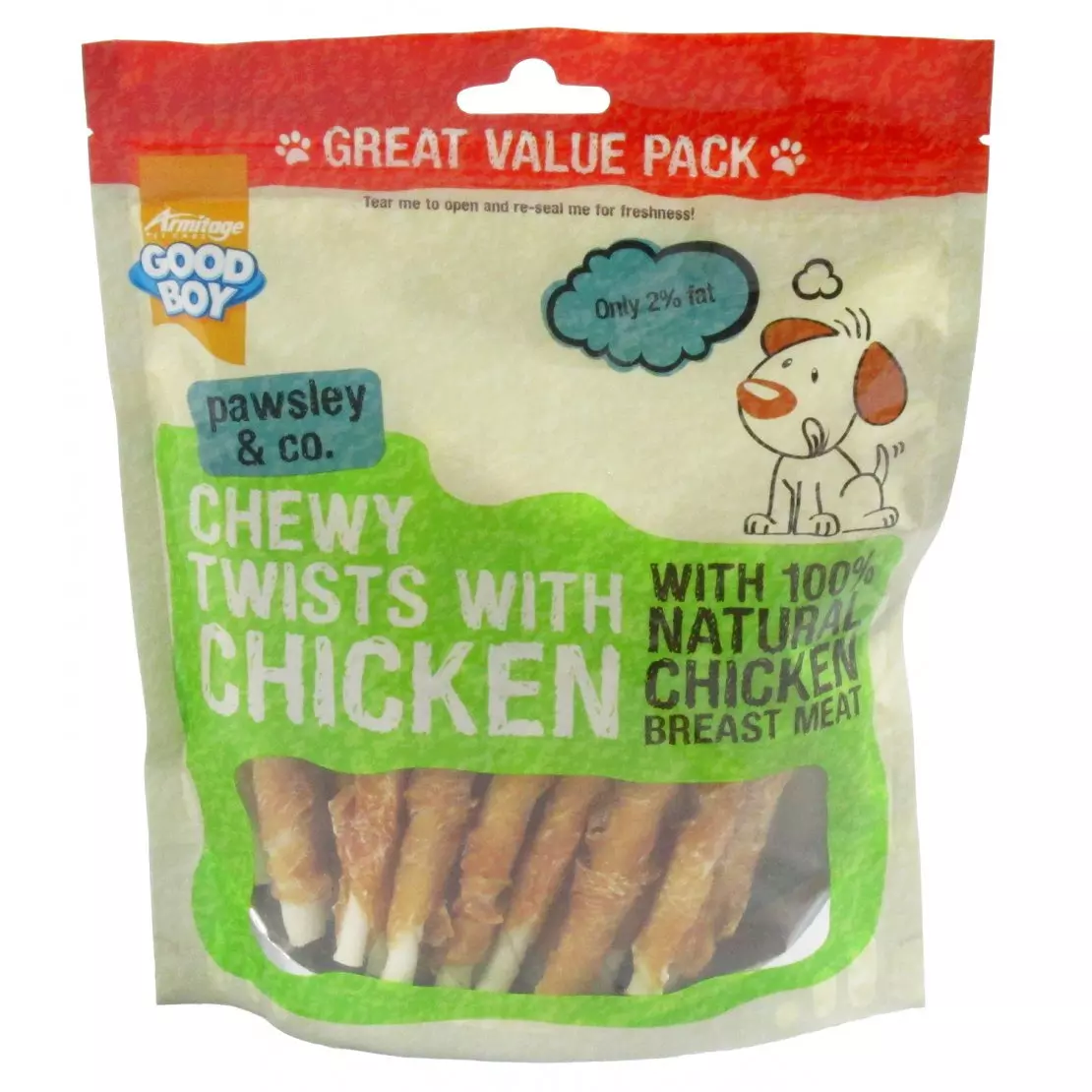 Good Boy Chewy Chicken Sticks 320g