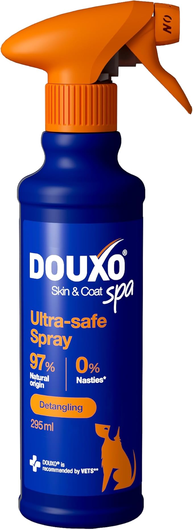Douxo spa detangling spray for dogs 295mls