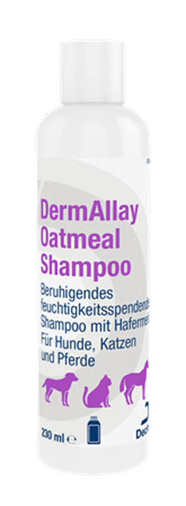 DermAllay Oatmeal shampoo for dogs and cats 230mls
