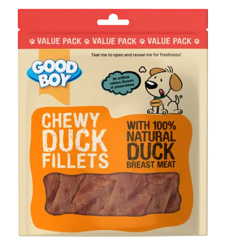 Good Boy Paws Duck Fillets