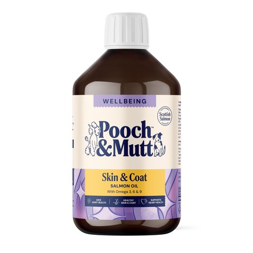 Pooch & Mutt Skin and Coat Salmon Oil 500mls