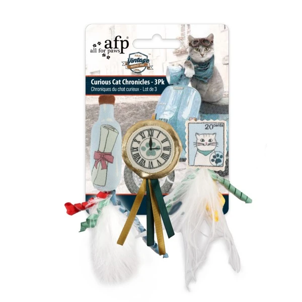 AFP Vintage Curious Cat Chronicles 3pk
